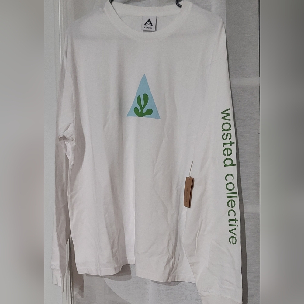 NWT  Wasted Collective Long Sleeve T-Shirt Unisex Size XL